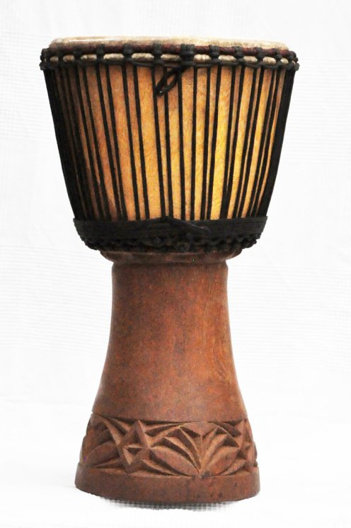 Djembe kaufen - Große Bushmango Djembe trommel aus Mali