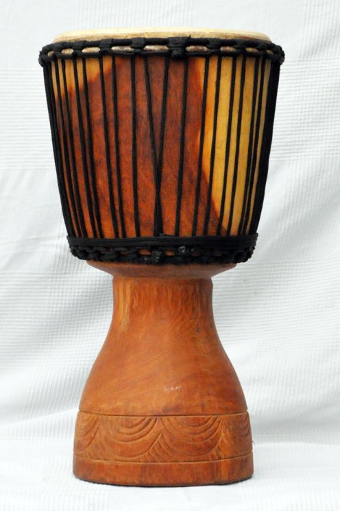 Djembe kaufen - Große Lenke Djembe trommel aus Mali