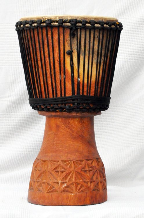 Djembe kaufen - Große Lenke Djembe trommel aus Mali