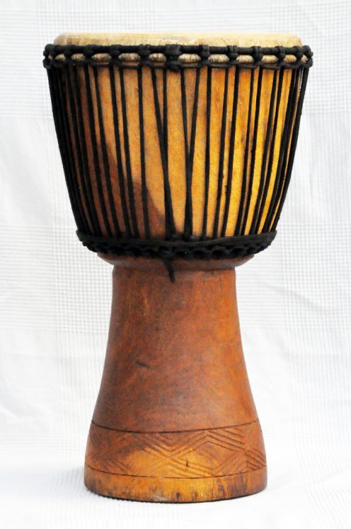 Djembe kaufen - Große Bushmango Djembe trommel aus Mali