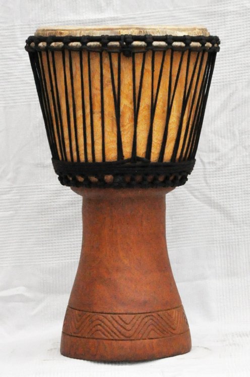 Djembe kaufen - Große Bushmango Djembe trommel aus Mali