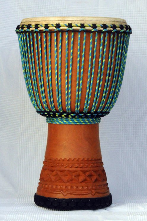 Premium Djembe aus Mali - Lenke Große Oberklasse Djembe