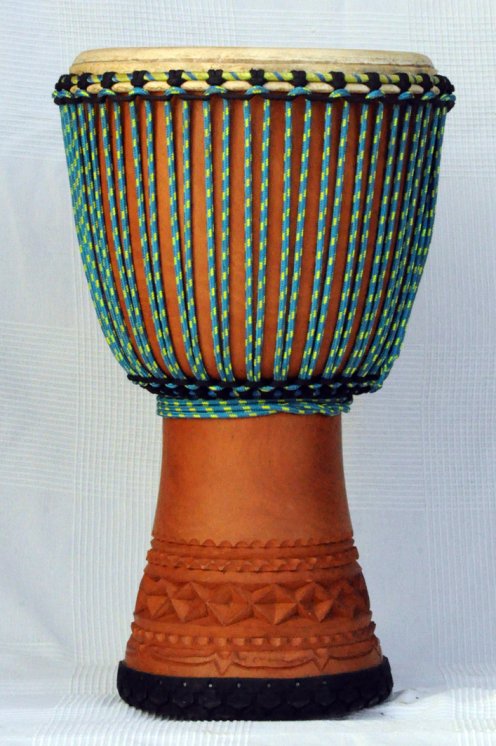 Premium Djembe aus Mali - Lenke Große Oberklasse Djembe