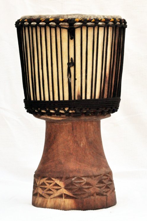 Djembe kaufen - Große Lenke Djembe trommel aus Mali