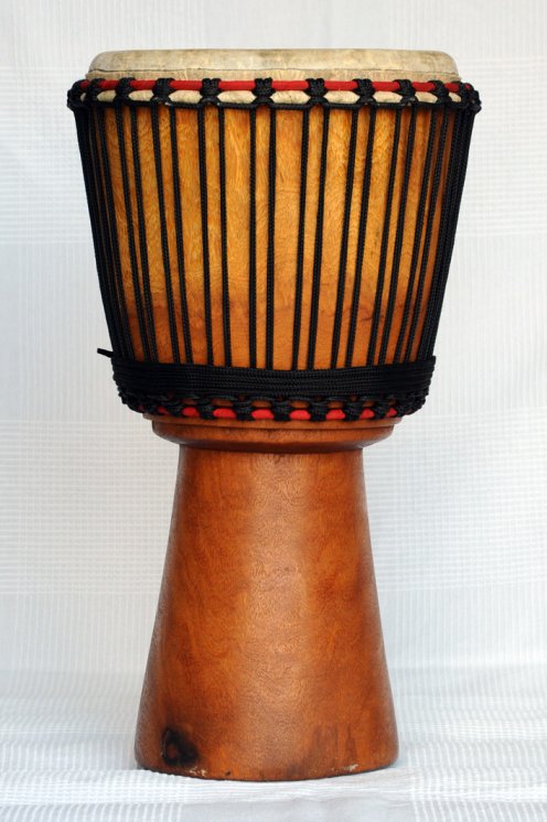 Djembe kaufen - Große Bushmango Djembe trommel aus Mali