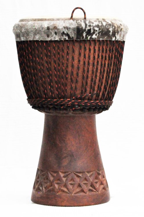 Top Djembe Korpus aus Mali - Lenke große Profi Djembe