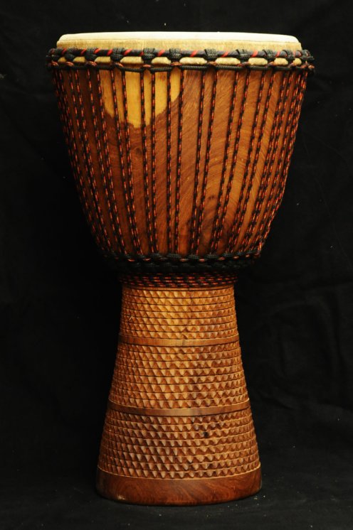 Djembé Mali Top en guéni (grand) en vente : acheter un djembe malien en goni (vène) (grand)