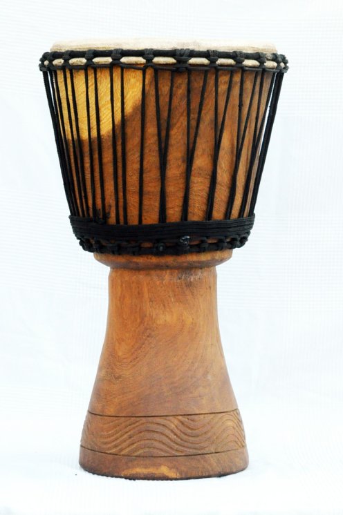 Djembe kaufen - Große Bushmango Djembe trommel aus Mali