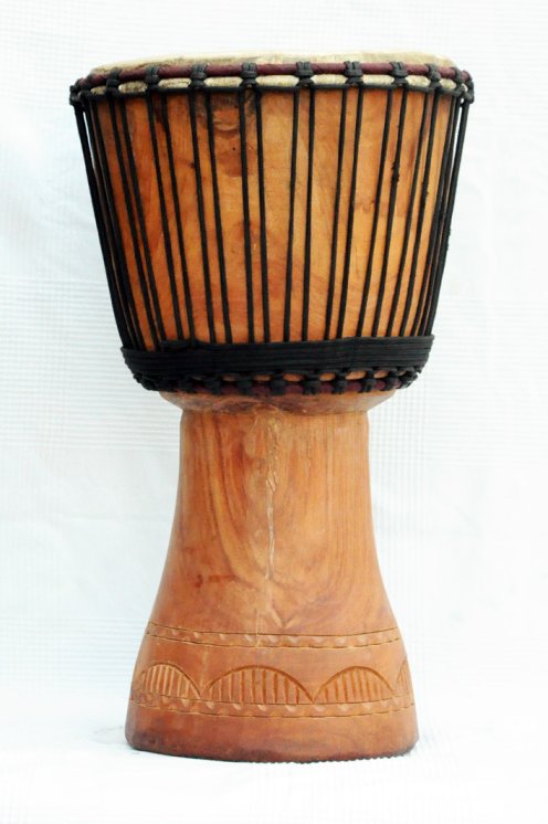 Djembe kaufen - Große Lenke Djembe trommel aus Mali