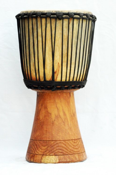 Djembe kaufen - Große Lenke Djembe trommel aus Mali