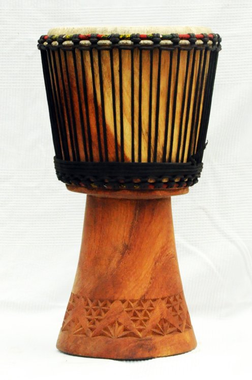 Djembe kaufen - Große Lenke Djembe trommel aus Mali