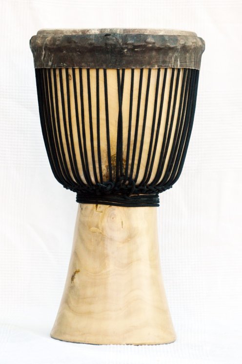 Djembe aus Guinea - Große guineische Djembe Trommel