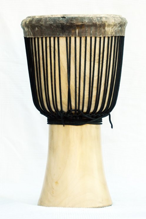 Djembe aus Guinea - Große guineische Djembe Trommel