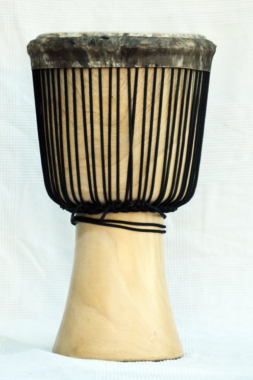 Djembe aus Guinea - Große guineische Djembe Trommel