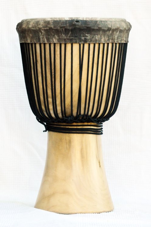 Djembe aus Guinea - Große guineische Djembe Trommel