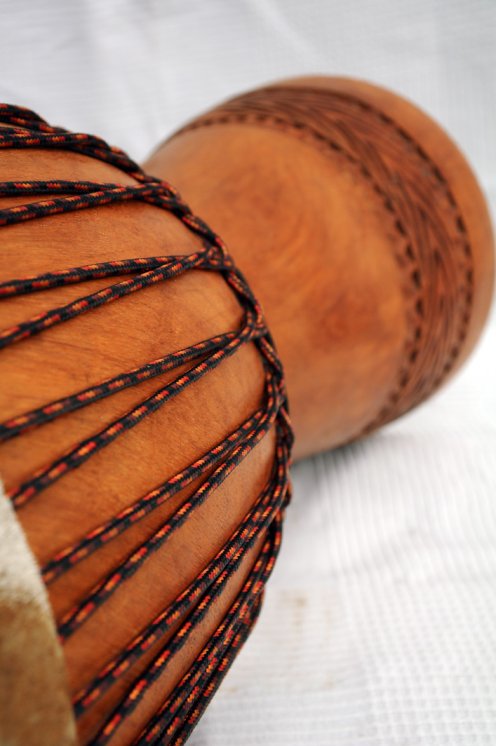 Premium Djembe aus Mali - Lenke Große Oberklasse Djembe