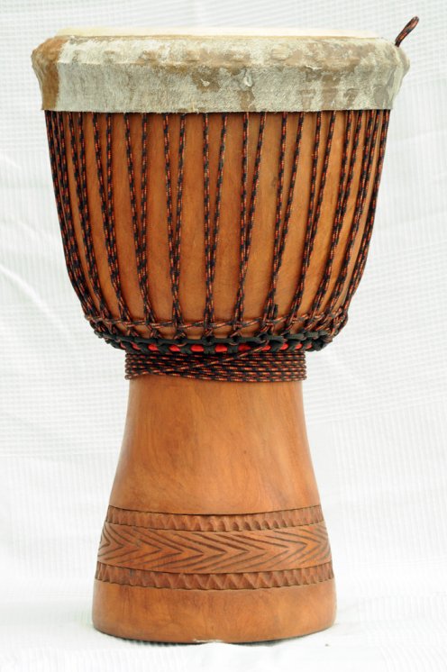 Premium Djembe aus Mali - Lenke Große Oberklasse Djembe