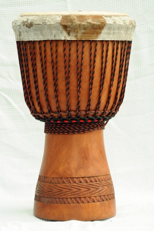 Premium Djembe aus Mali - Lenke Große Oberklasse Djembe