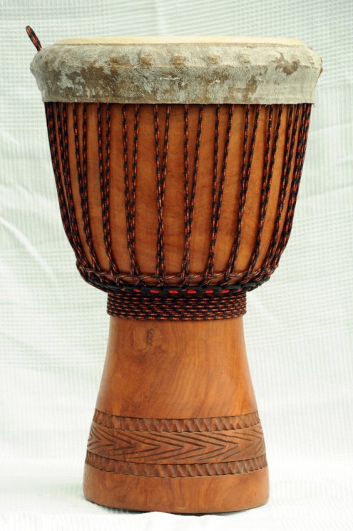 Premium Djembe aus Mali - Lenke Große Oberklasse Djembe