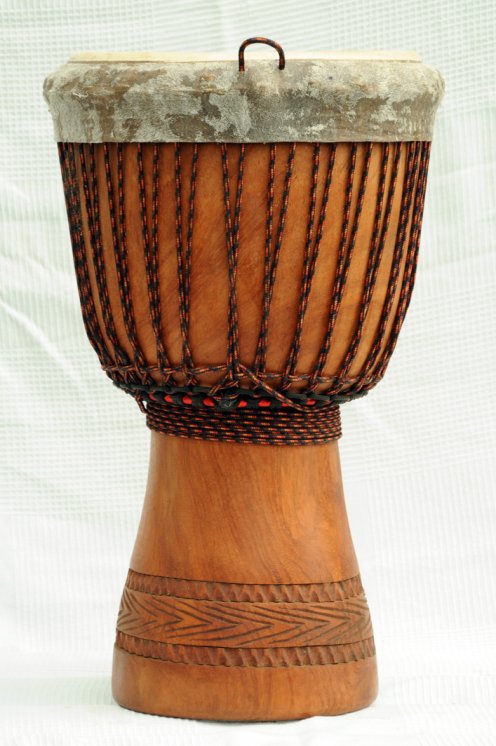 Premium Djembe aus Mali - Lenke Große Oberklasse Djembe