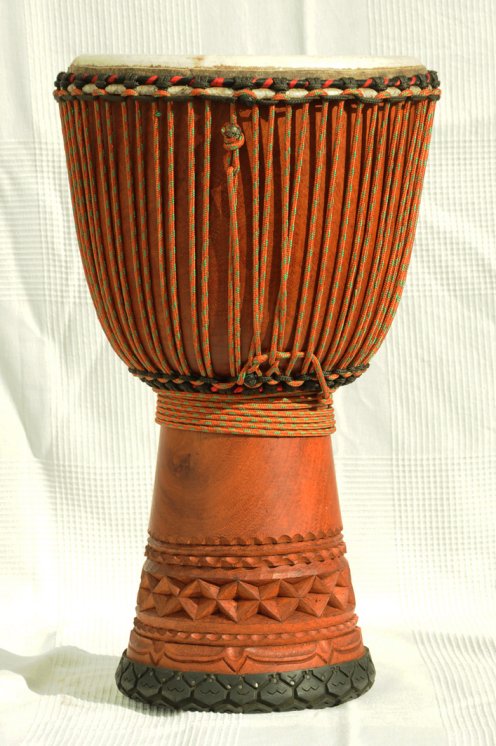 Premium Djembe aus Mali - Lenke Große Oberklasse Djembe