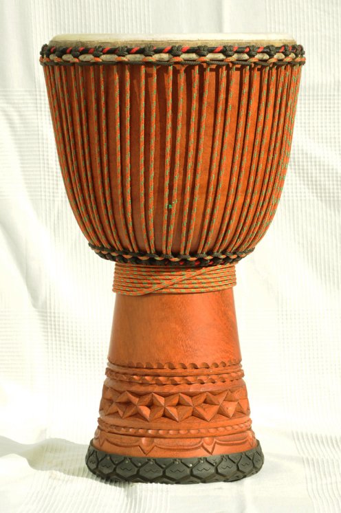 Premium Djembe aus Mali - Lenke Große Oberklasse Djembe