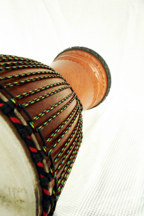 Premium Djembe aus Mali - Lenke Große Oberklasse Djembe