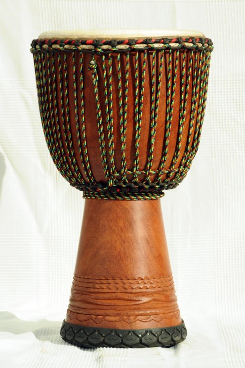 Premium Djembe aus Mali - Lenke Große Oberklasse Djembe