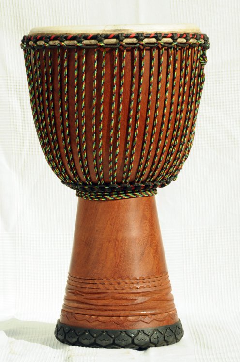 Premium Djembe aus Mali - Lenke Große Oberklasse Djembe