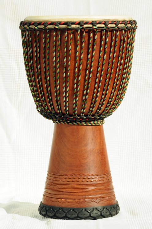 Premium Djembe aus Mali - Lenke Große Oberklasse Djembe