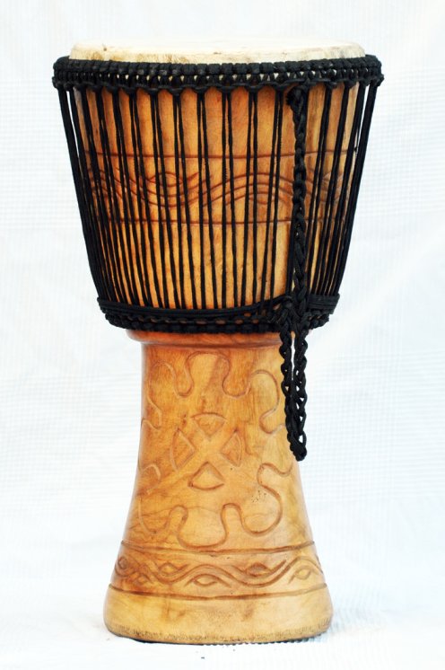 Günstige Djembe kaufen - Große billige Djembe Trommel aus Ghana
