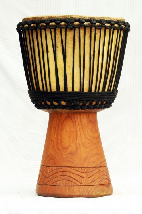 Djembe kaufen - Große Lenke Djembe trommel aus Mali