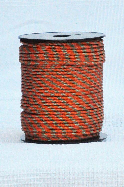 Ø4 mm kupferfarbenes / grünes vorgerecktes Tau für Djembe Trommel - Djembe Seil