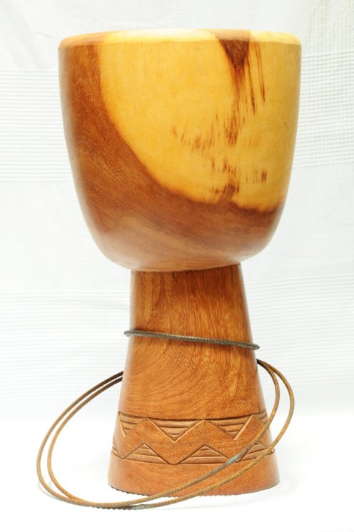 Top Djembe Korpus aus Mali - Lenke große Profi Djembe