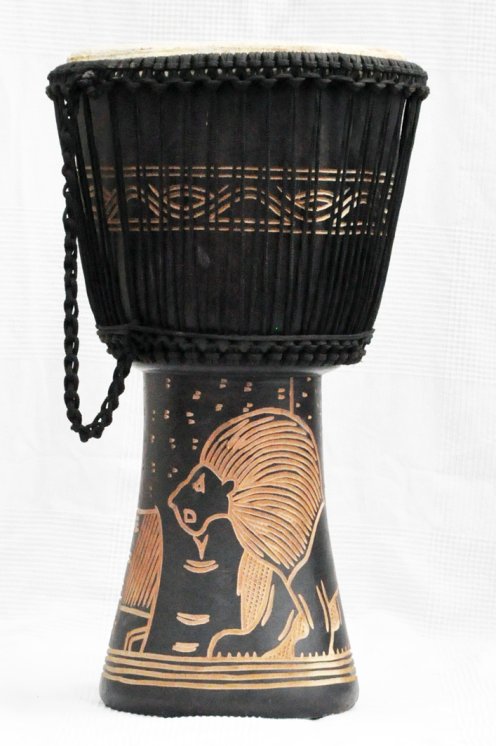 Günstige Djembe kaufen - Große billige Djembe Trommel aus Ghana
