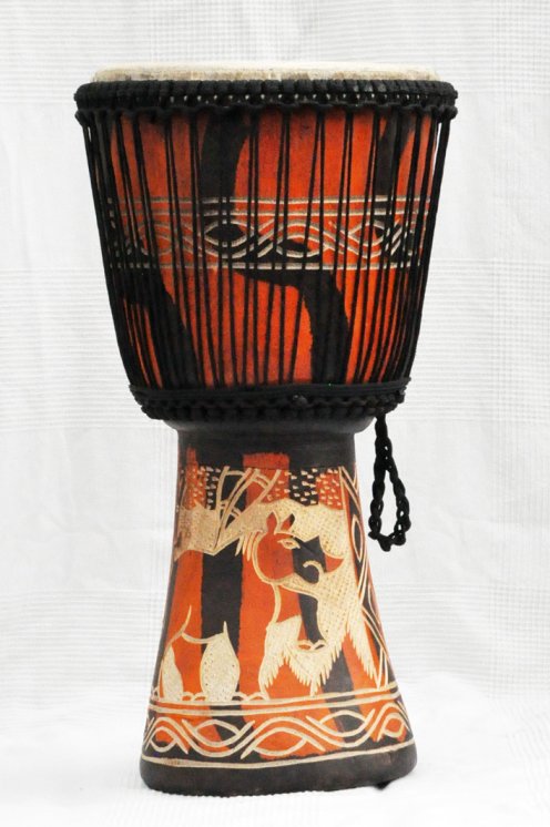 Günstige Djembe kaufen - Große billige Djembe Trommel aus Ghana