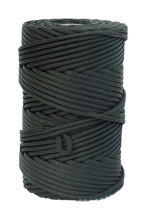 Schwarze Ø6 mm geflochtene Schnur für Djembe Trommel - Djembe Seil