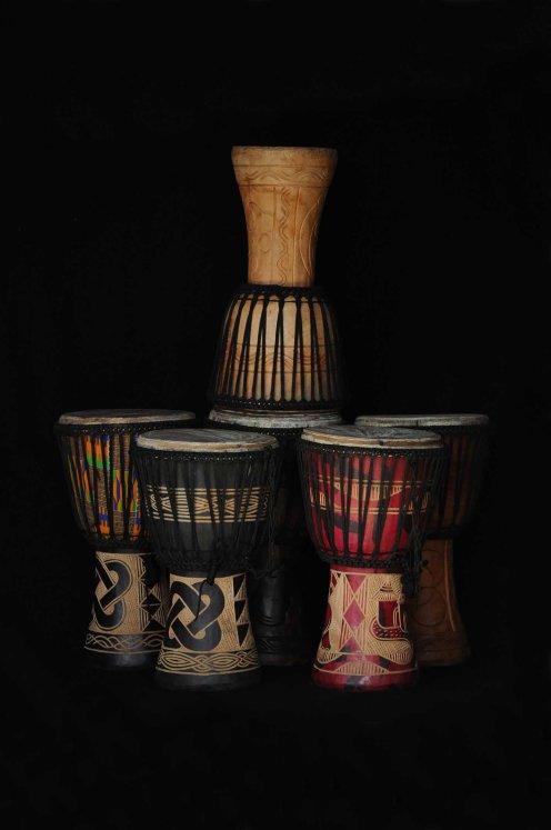 Solo Djembe aus Ghana - Günstige Djembe Trommel Großhandel