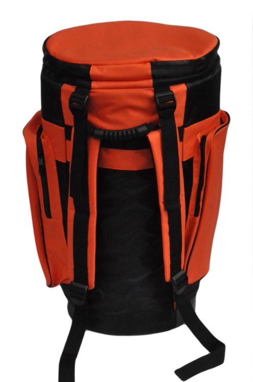 Percussion Africaine Premium Professionelle Djembe Tasche Orange XL