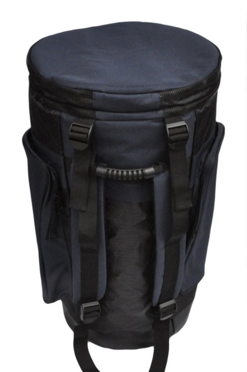 Percussion Africaine Premum Qualität Djembe Tasche XL blau