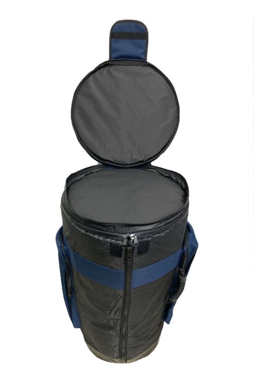 Percussion Africaine Premum Qualität Djembe Tasche XL blau