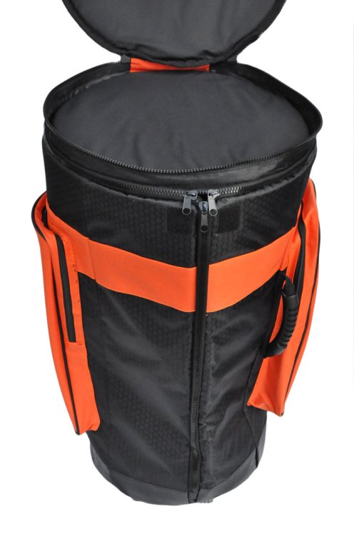 Percussion Africaine Premium Professionelle Djembe Tasche Orange XL