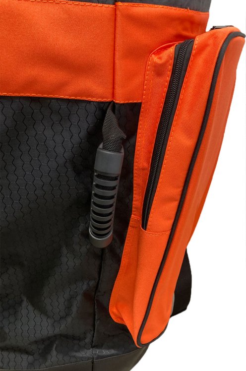Percussion Africaine Premum Qualität Djembe Tasche XL orange