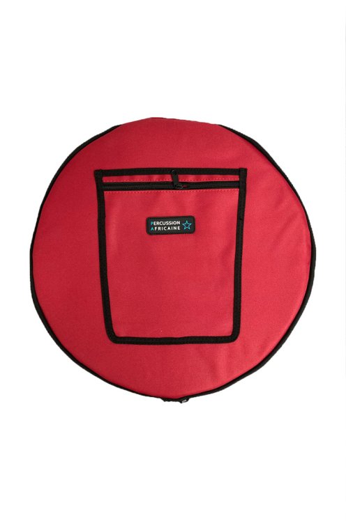 Percussion Africaine Djembe Tasche L Rot