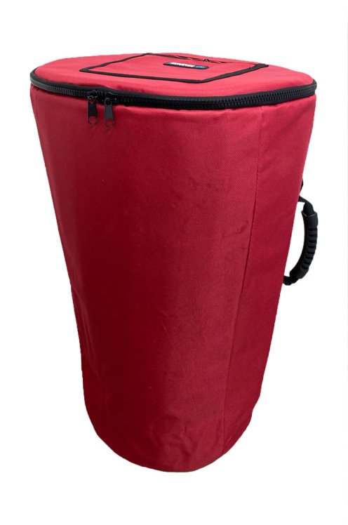 Percussion Africaine hohe Qualität Djembe Tasche XL rot