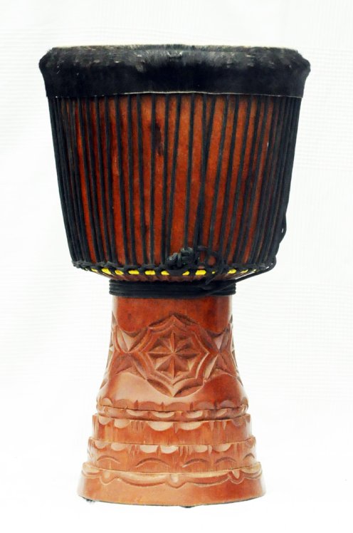 Große Djembe aus Guinea - Oberklasse Djembe Trommel