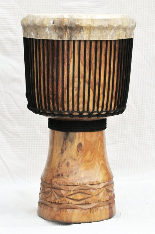 Palisander (Gueni) Djembe aus Guinea - Hohe Qualität Djembe