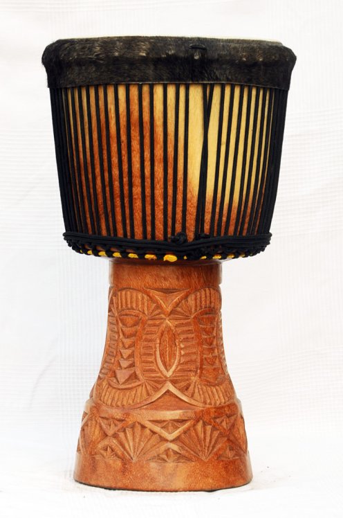 top Djembe aus Guinea - Große Profi Djembe Trommel