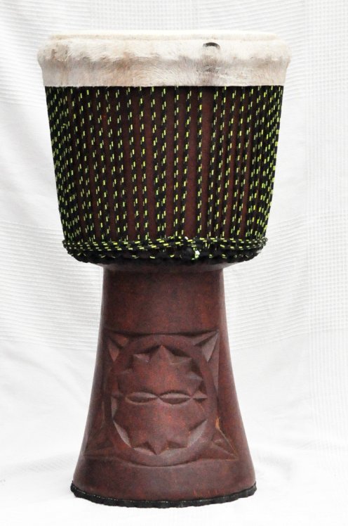 Große Djembe aus Guinea - Oberklasse Djembe Trommel