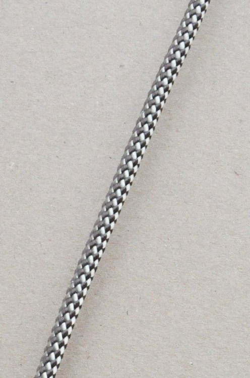 Ø5 mm Djembe Tau (Schachbrett, braun / Sand, 100 m) - Seil für Djembe Trommel